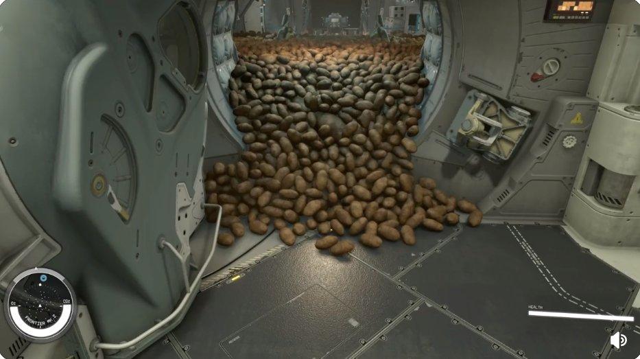 Starfield potato mound