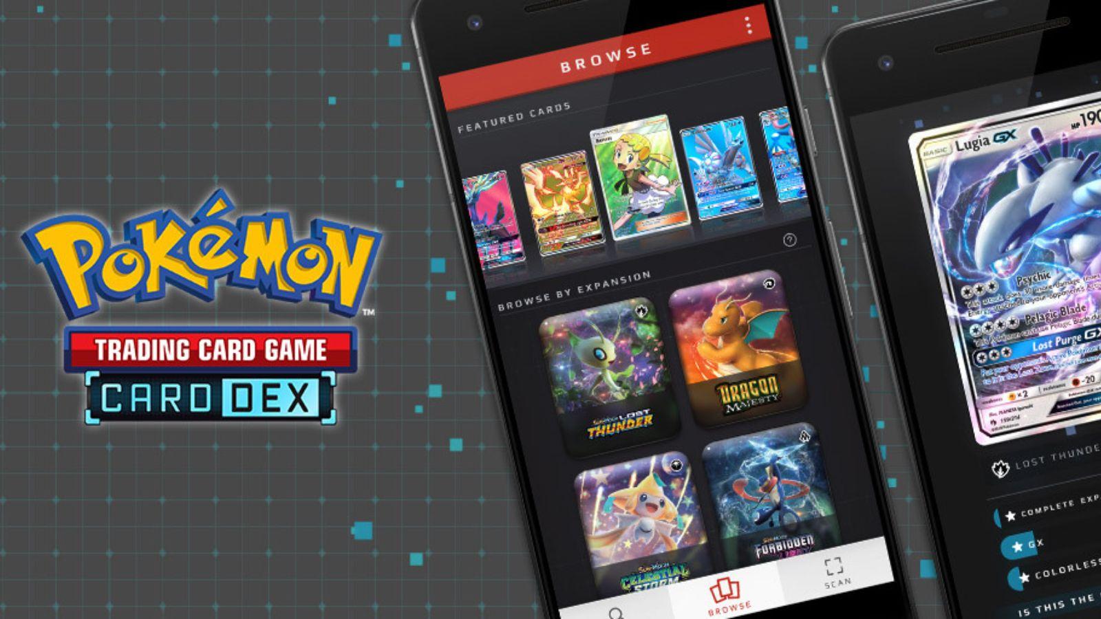 pokemon tcg dex app