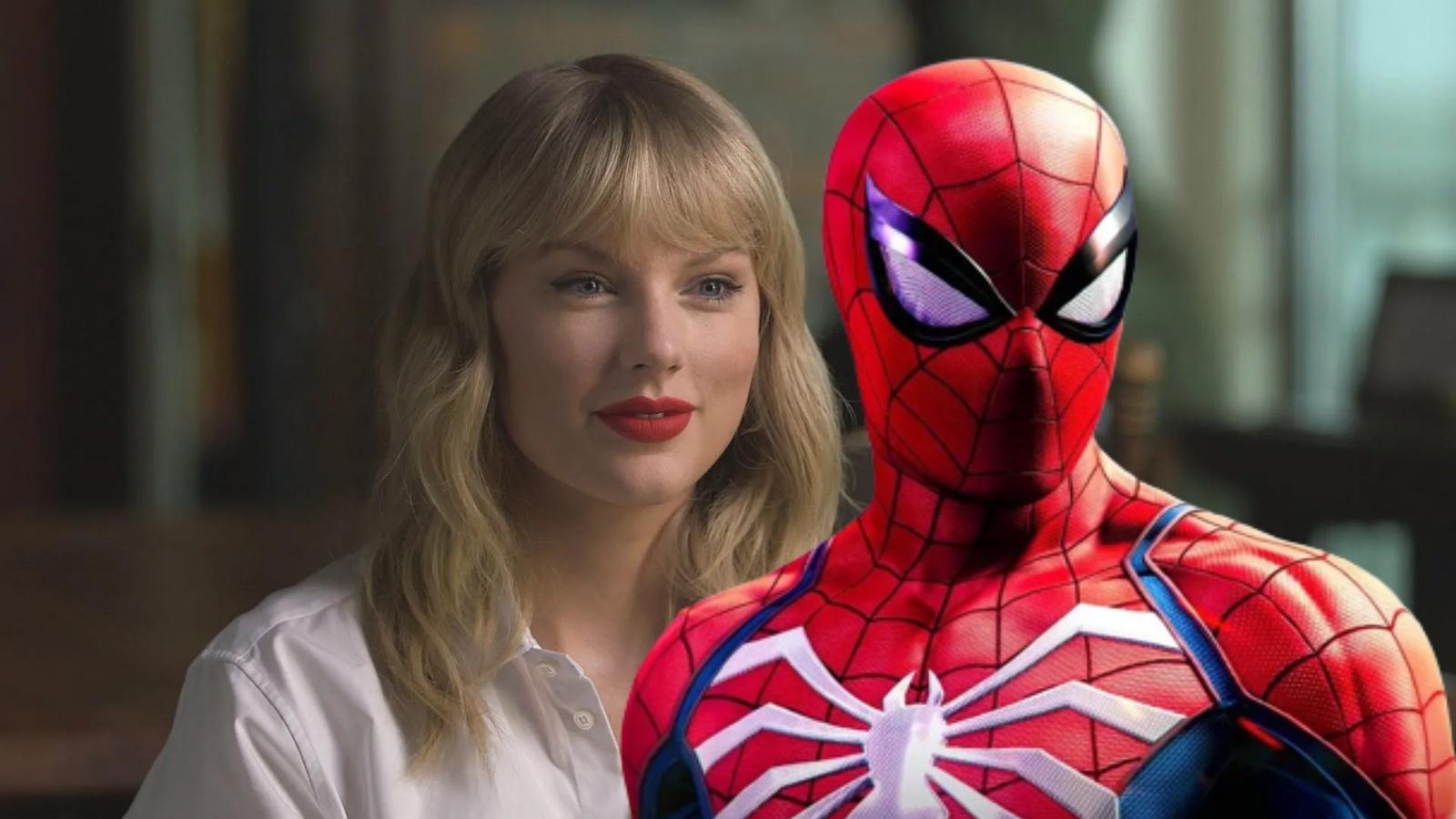 spider-man Taylor swift