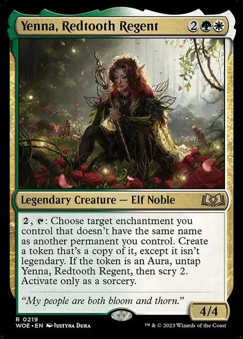 Wilds of Eldraine Best Commanders - Yenna in the grove