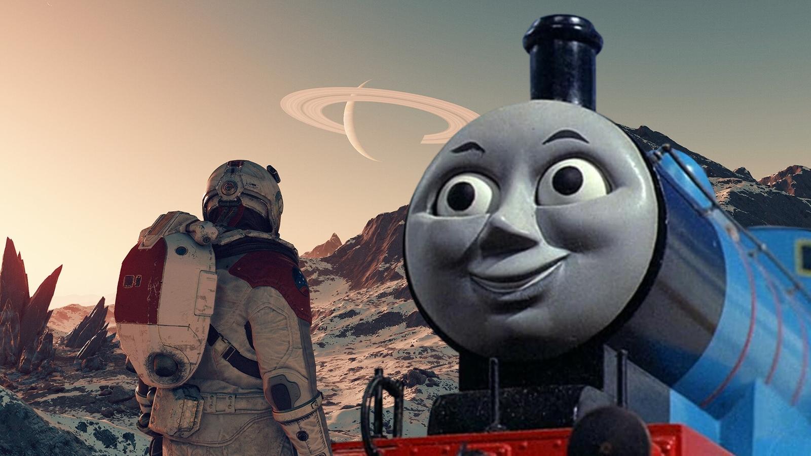 Starfield Thomas the Tank Engine