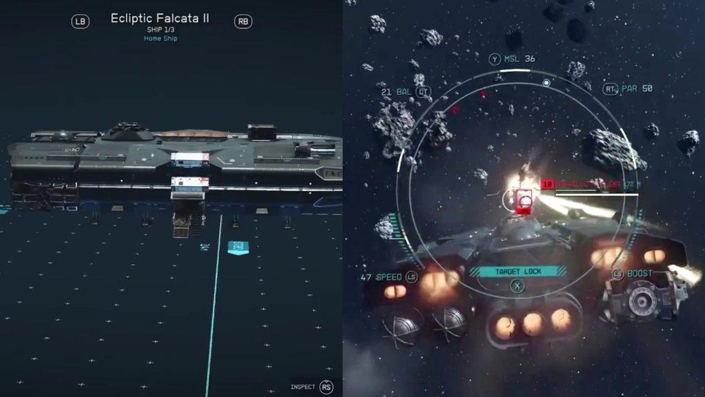 Starfield Space Combat