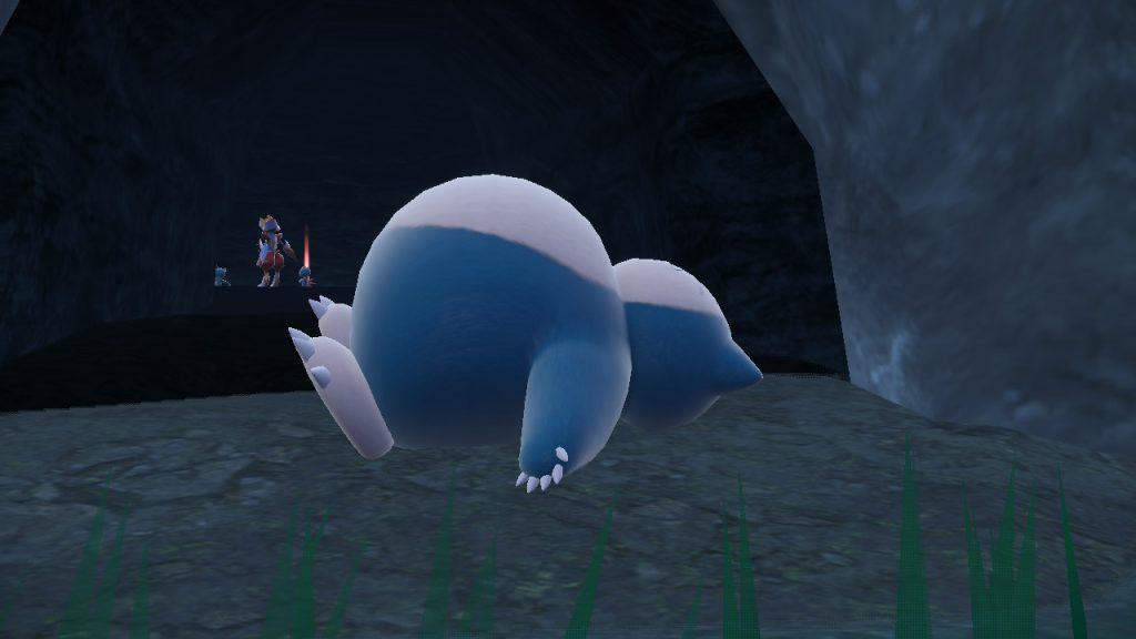 pokemon scarlet violet sleeping snorlax wild