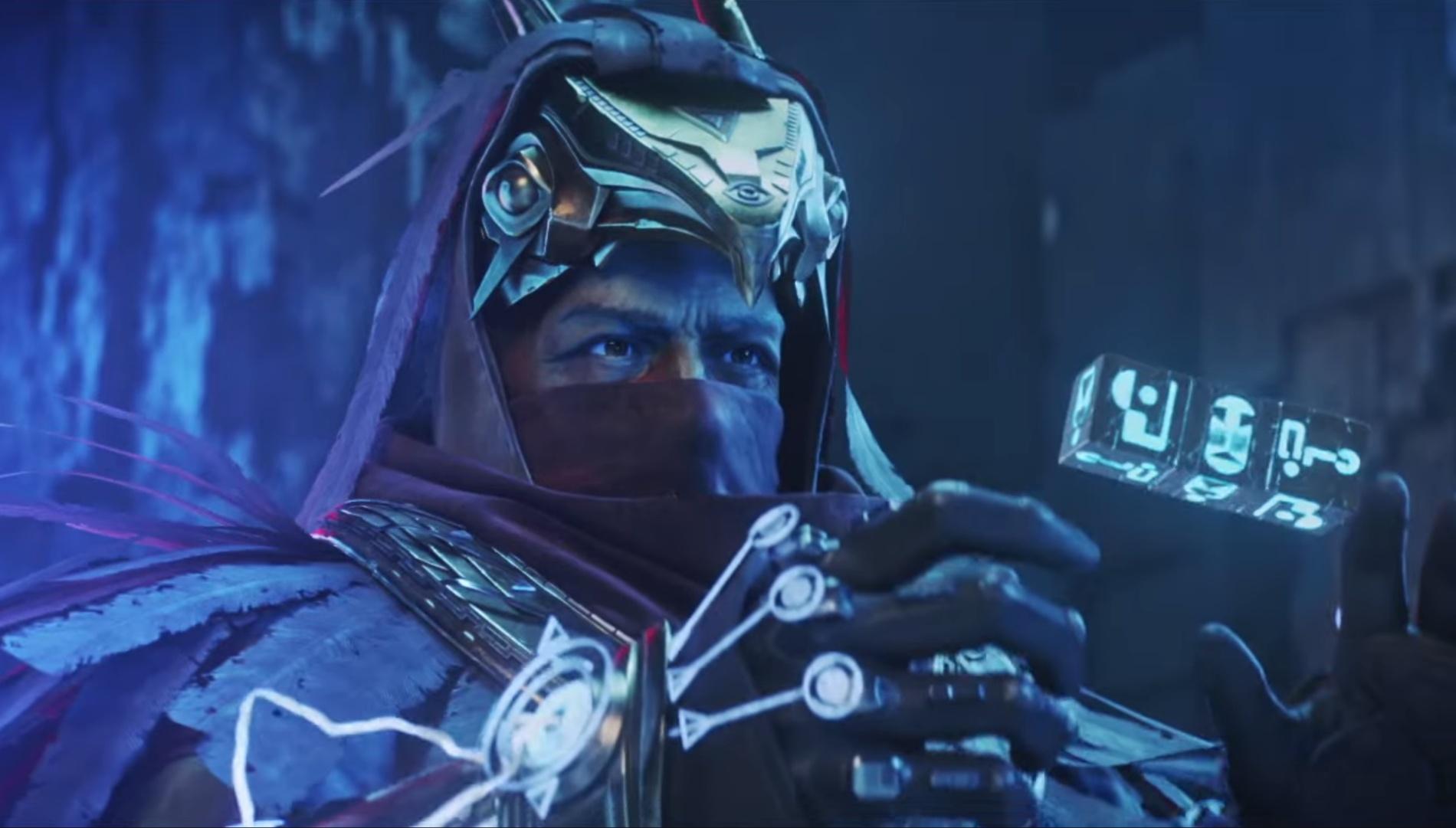 A screenshot of Osiris from Curse of Osiris trailer