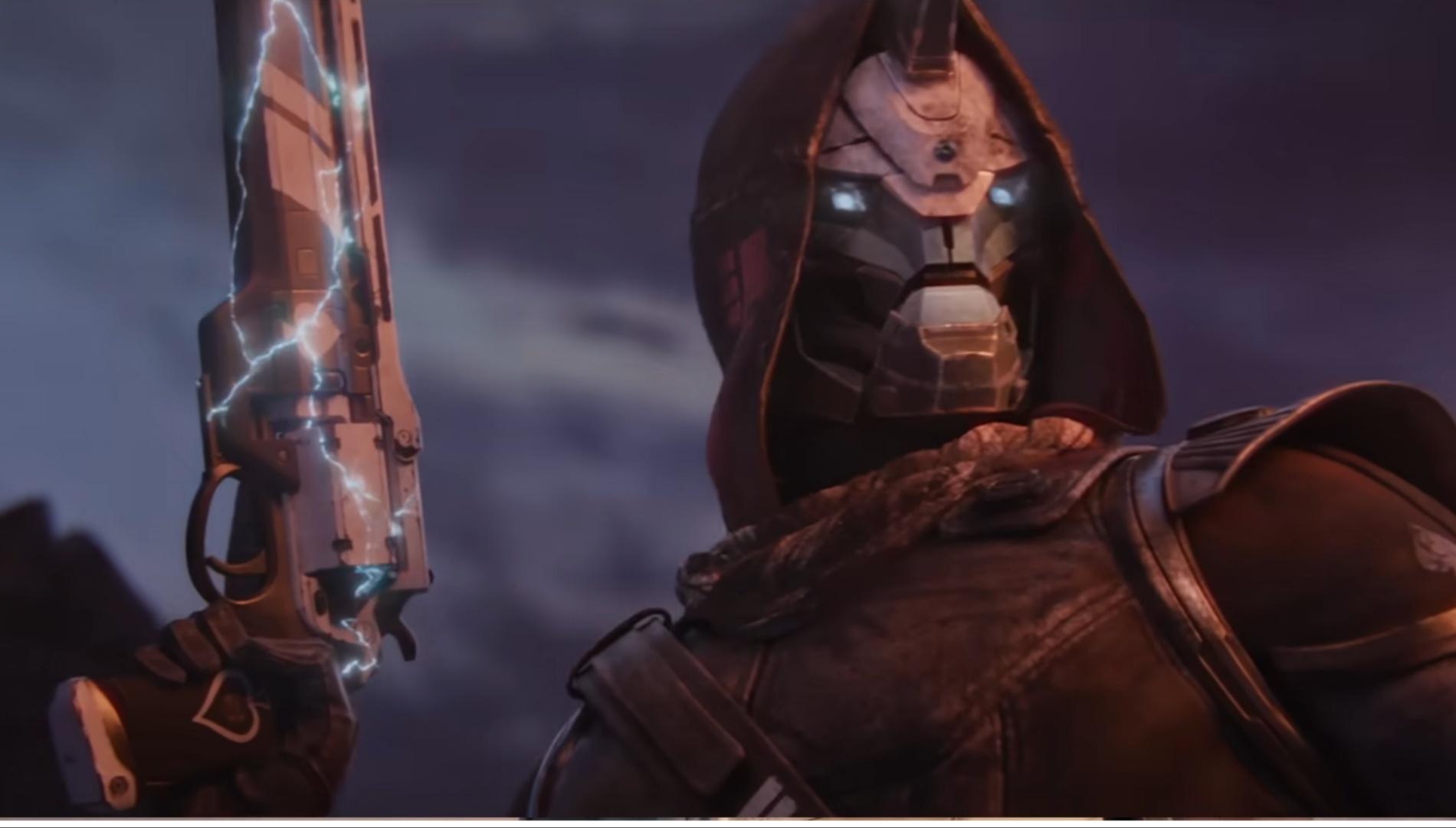 A screenshot of Cayde from The Final Shape trailer