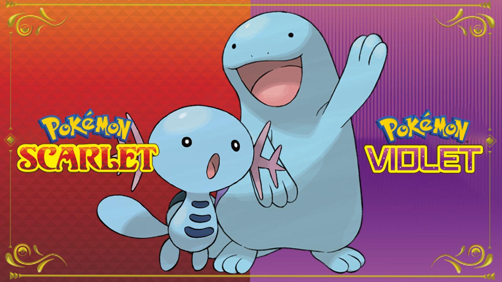 pokemon scarlet violet wooper quagsire