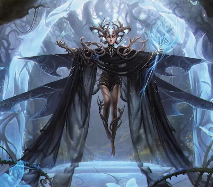 MTG Wilds of eldraine - fey lord Talion in court