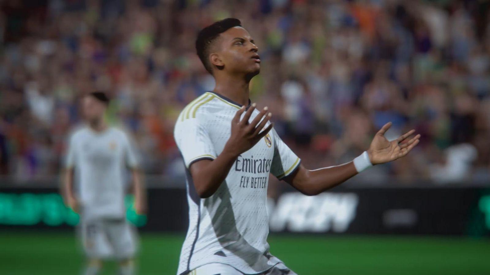 Rodrygo in EA FC 24