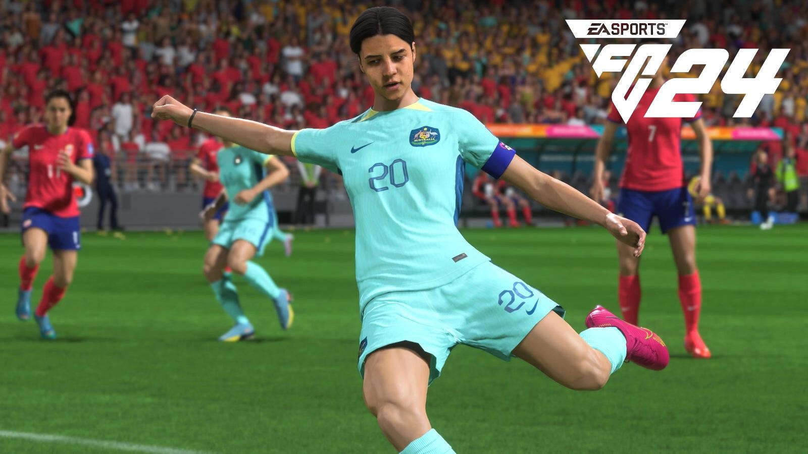 women playing in EA SPORTS FC 24