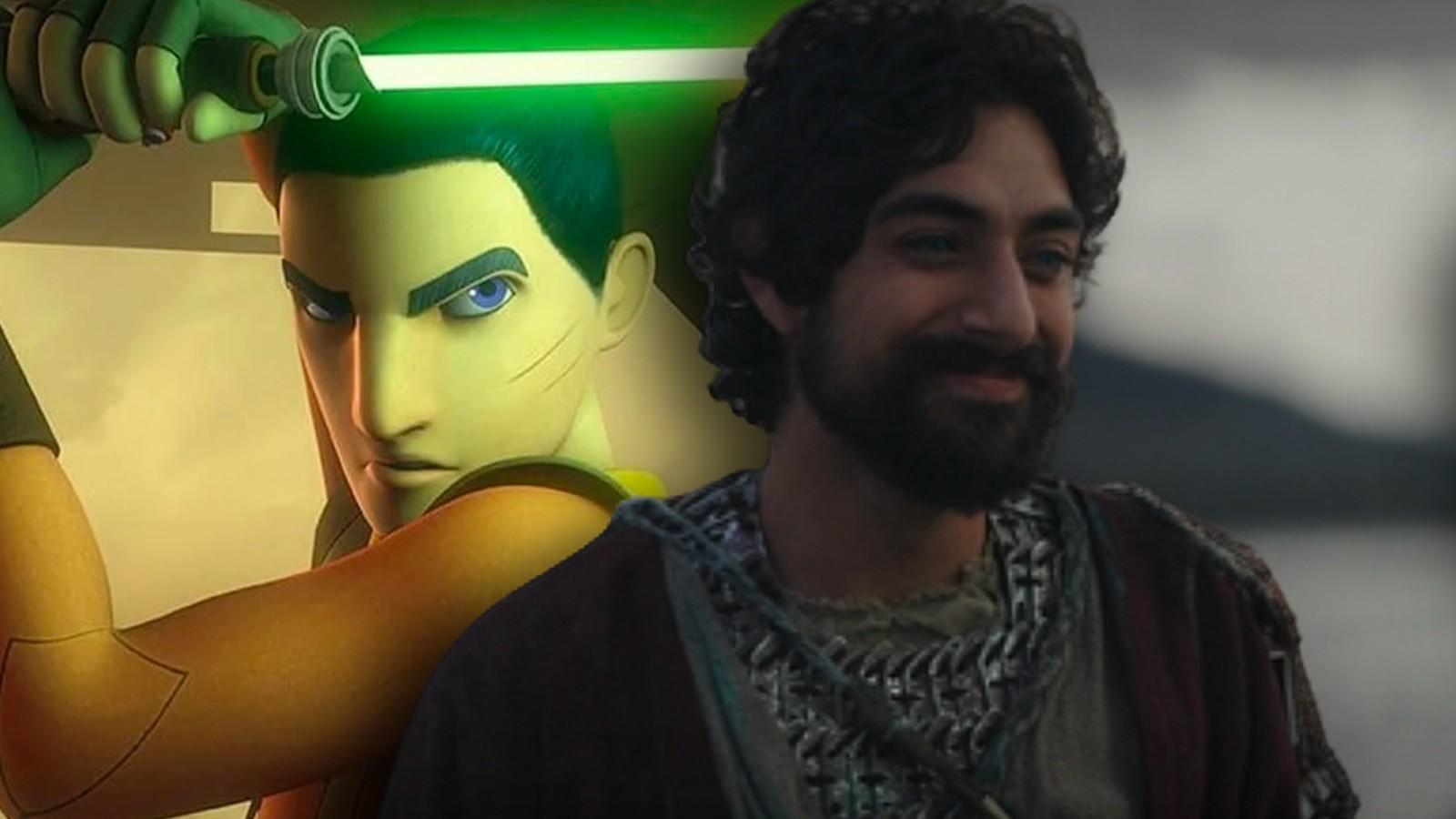 Ezra Bridger in Star Wars Rebels and Ahsoka