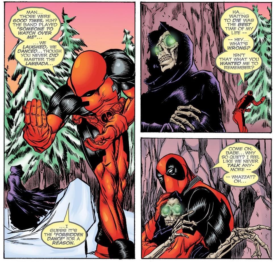 Deadpool and Death reconnect. 