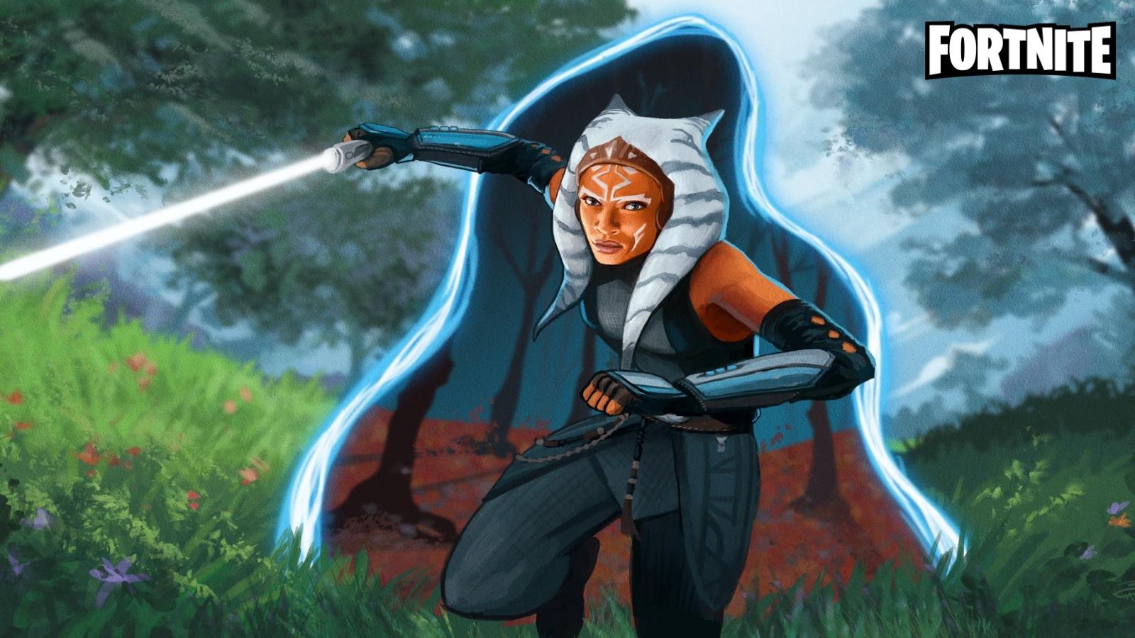 Fortnite Ahsoka Tano loading screen