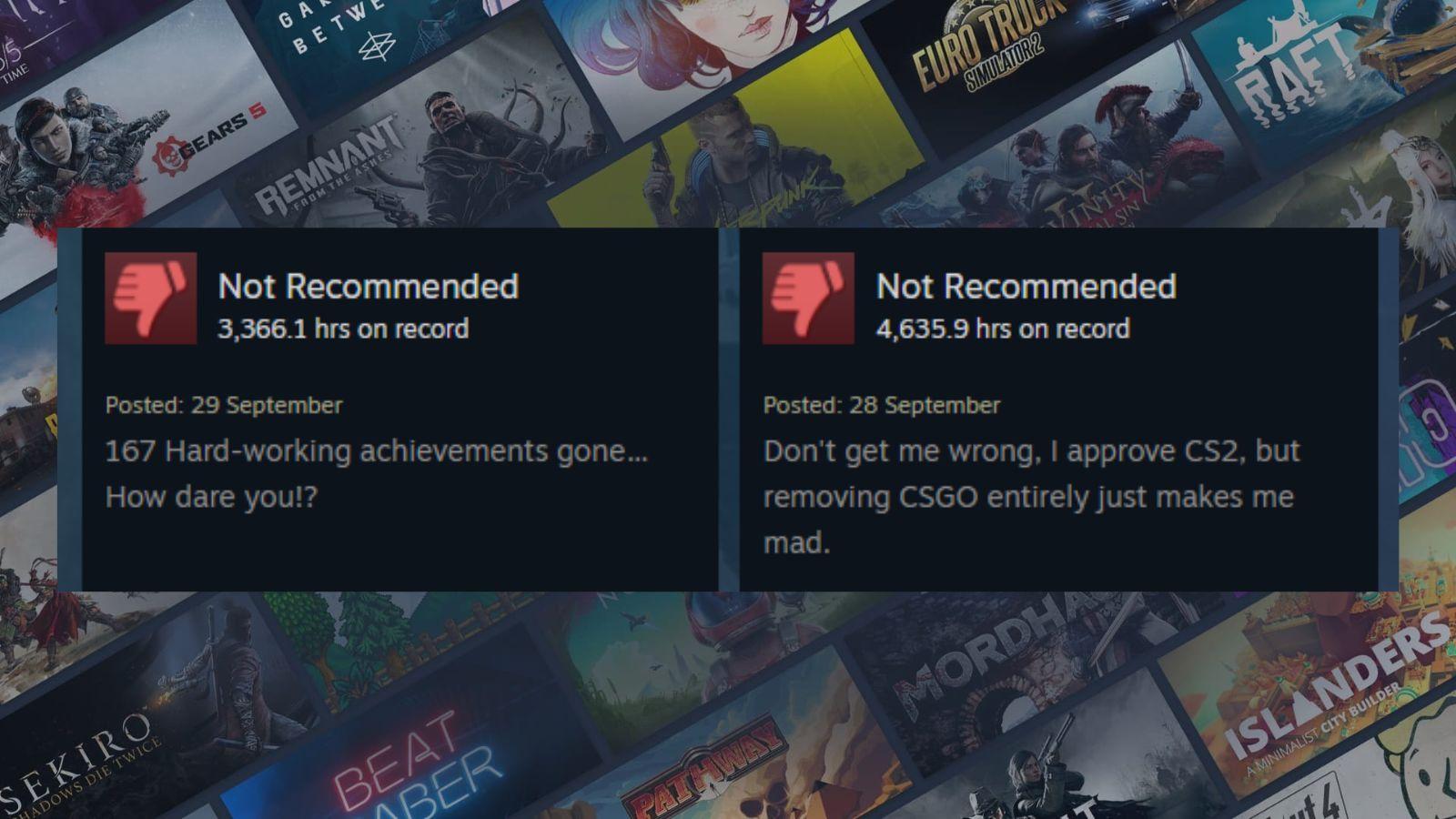 CS2 Steam Reviews