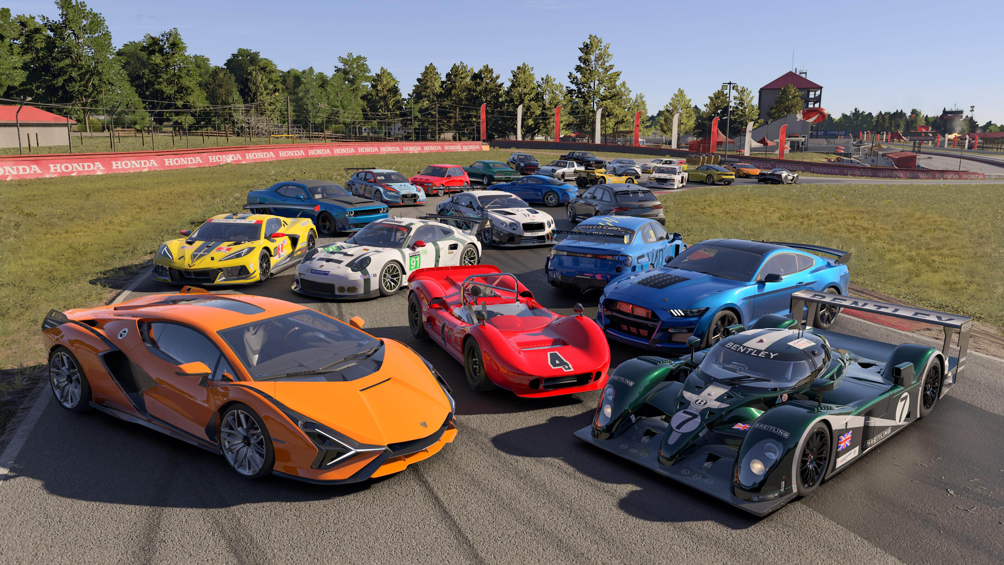 A screenshot from the game Forza Motorsport