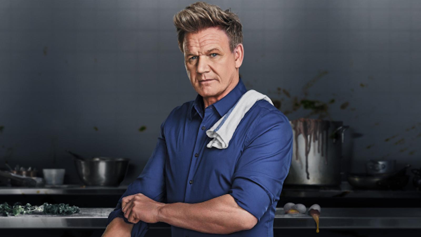 Gordon ramsay in the kitchen