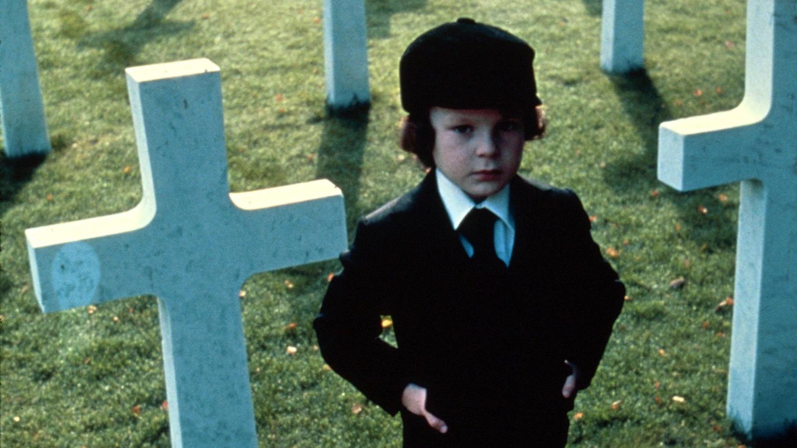 Harvey Stephens as Damien in The Omen