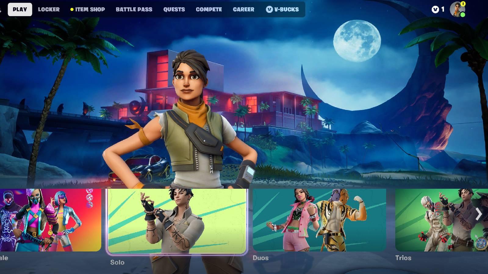 Fortnite UI changes