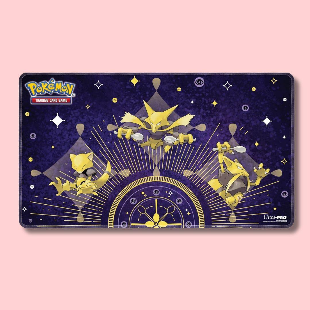 Pokemon Ultra PRO Abra playmat.