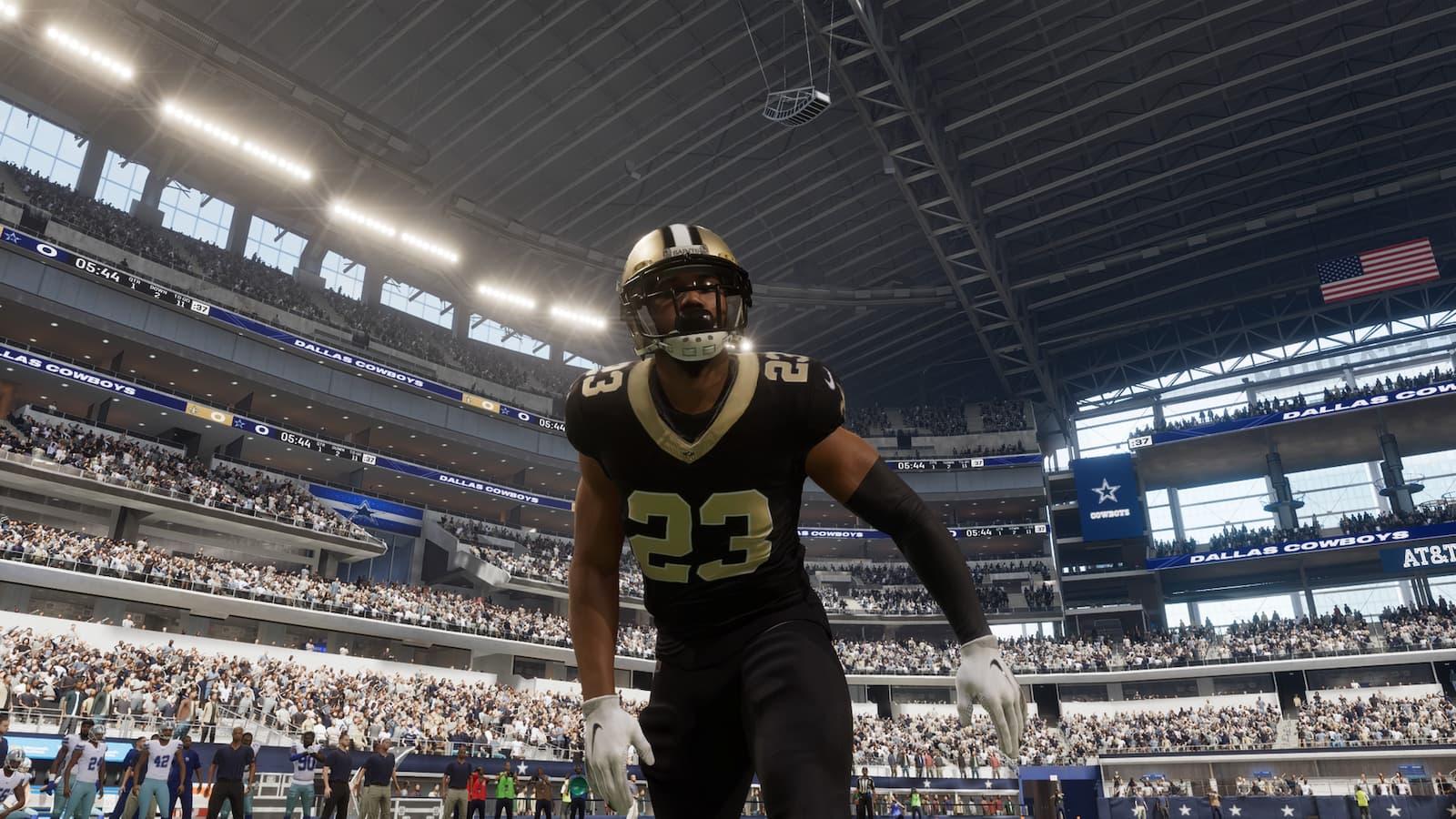 Marshon Lattimore in Madden 24 as part of Week 6 ratings update