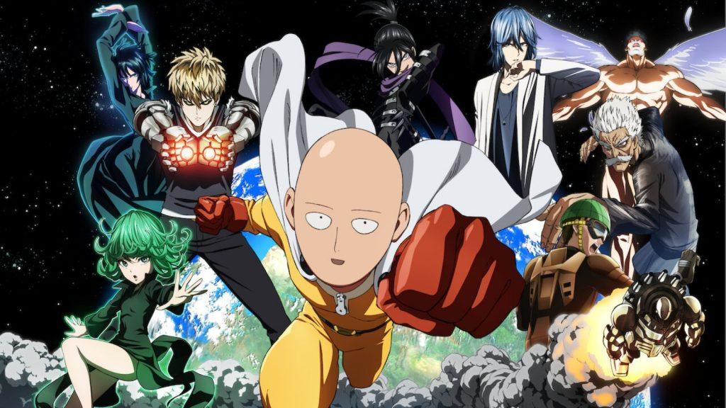 Saitama, Genos and One Punch Man cast