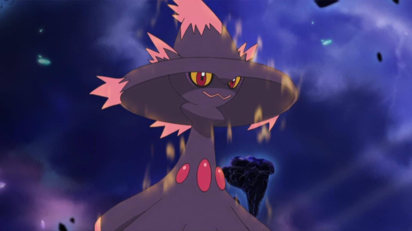 Mismagius in Pokemon anime