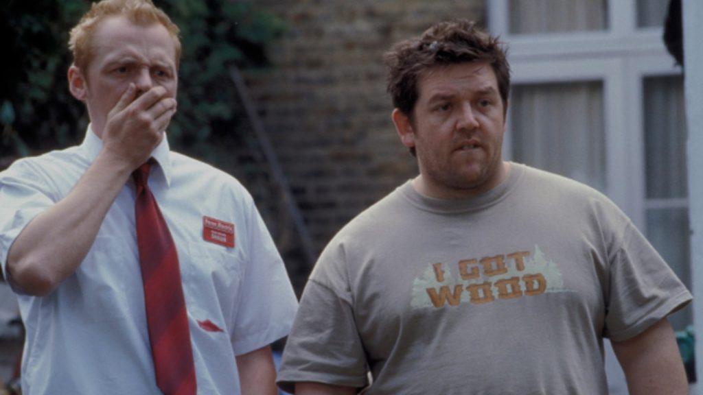 Simon Pegg and Nick Frost in Shaun of the Dead