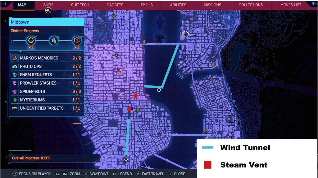 The path you should take for the Marvel's Spider-Man 2 Soar achievement: