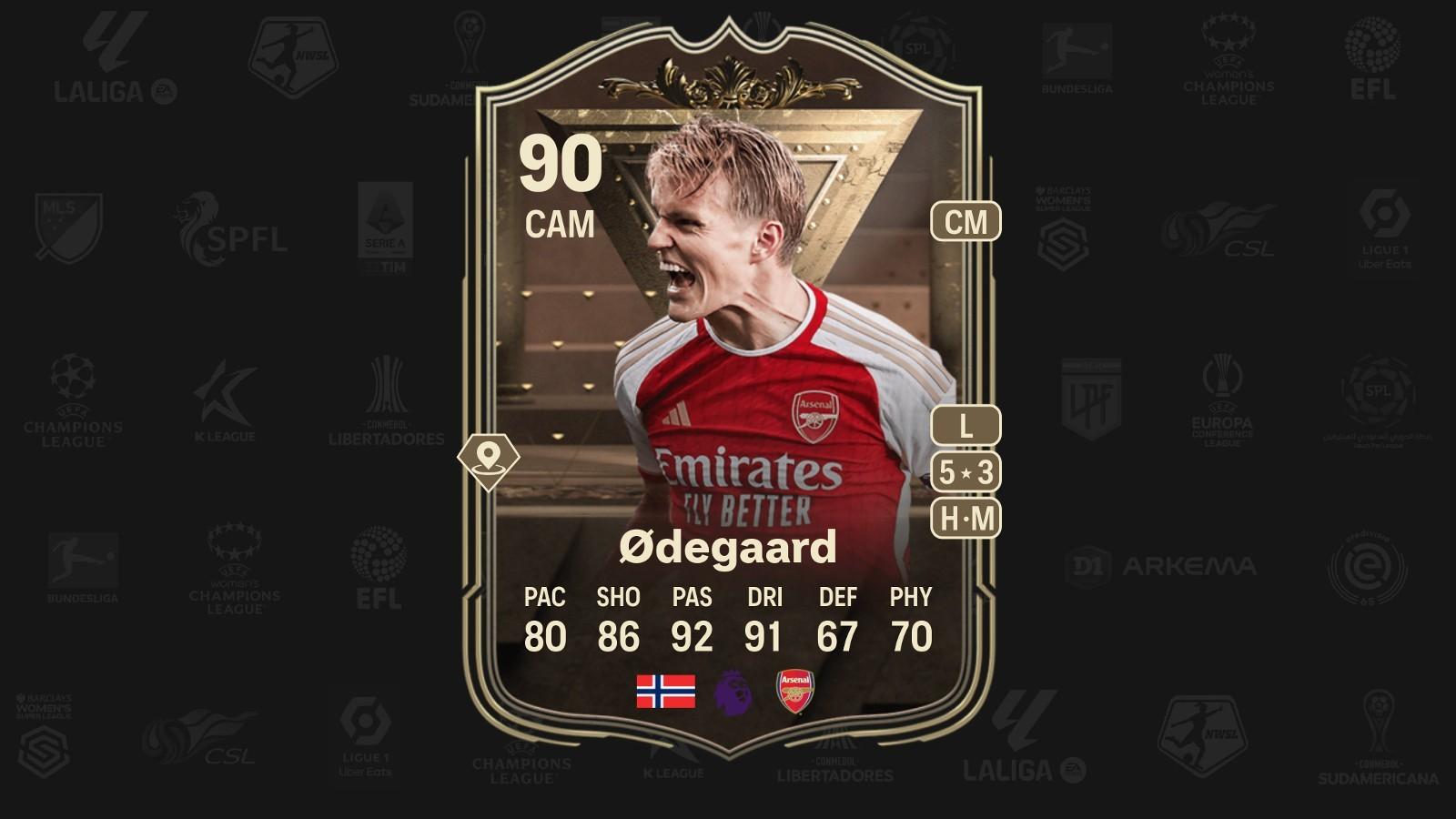 Centurions Odegaard SBC