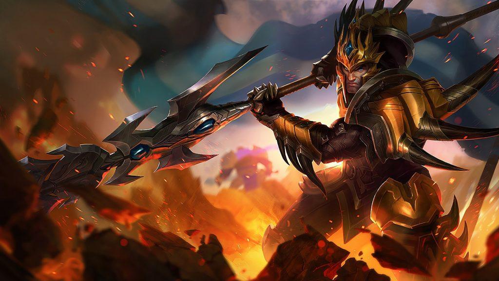 Jarvan IV Splash Art