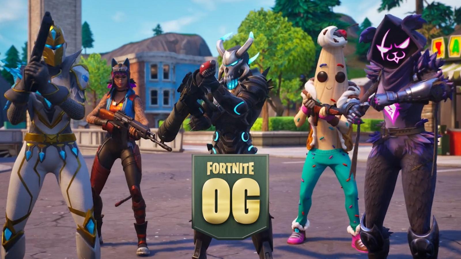 Fortnite OG Pass characters