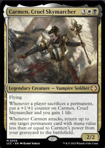 MTG Blood rites deck alt commander