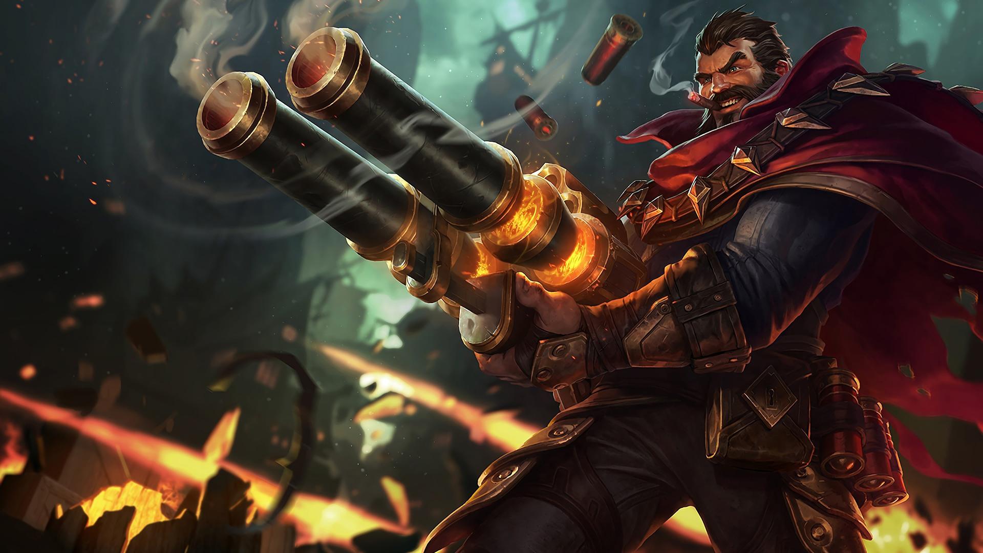 Graves Splash Art