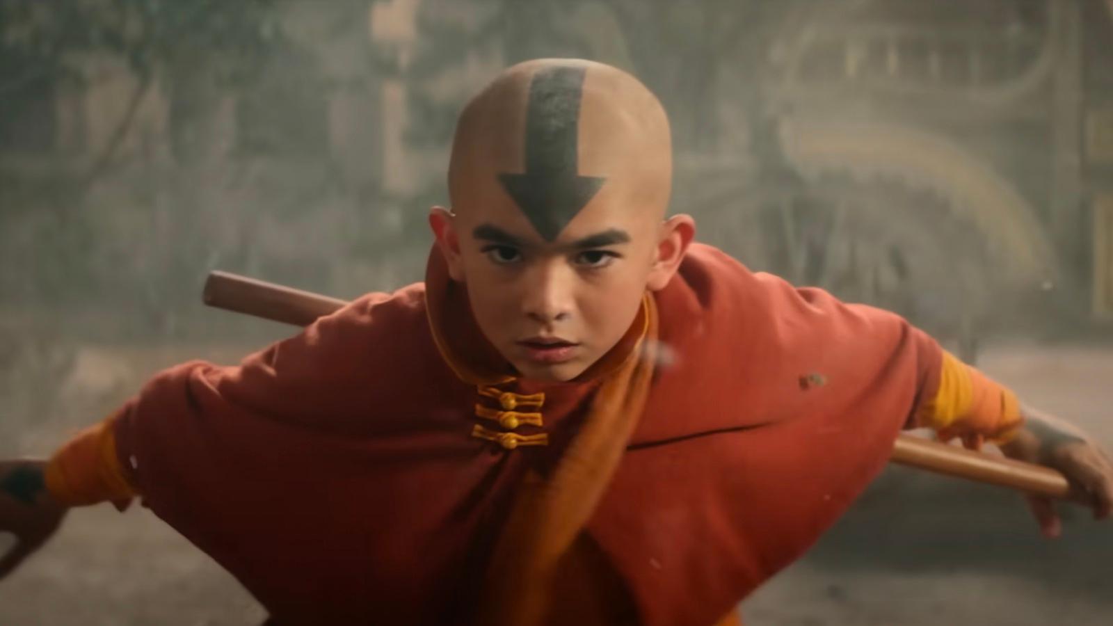 Still from Avatar: The Last Airbender on Netflix trailer