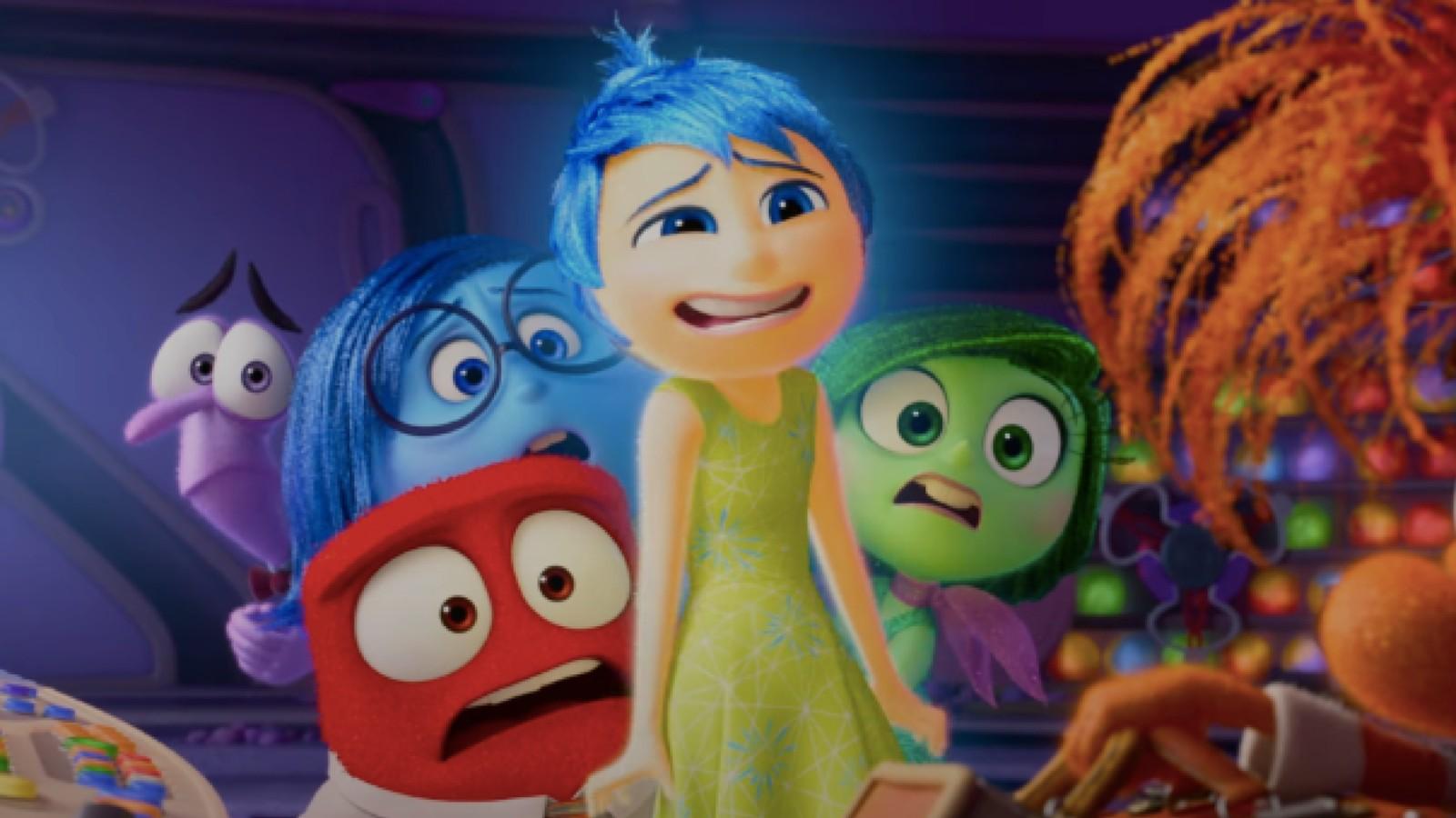 The emotions in Inside Out