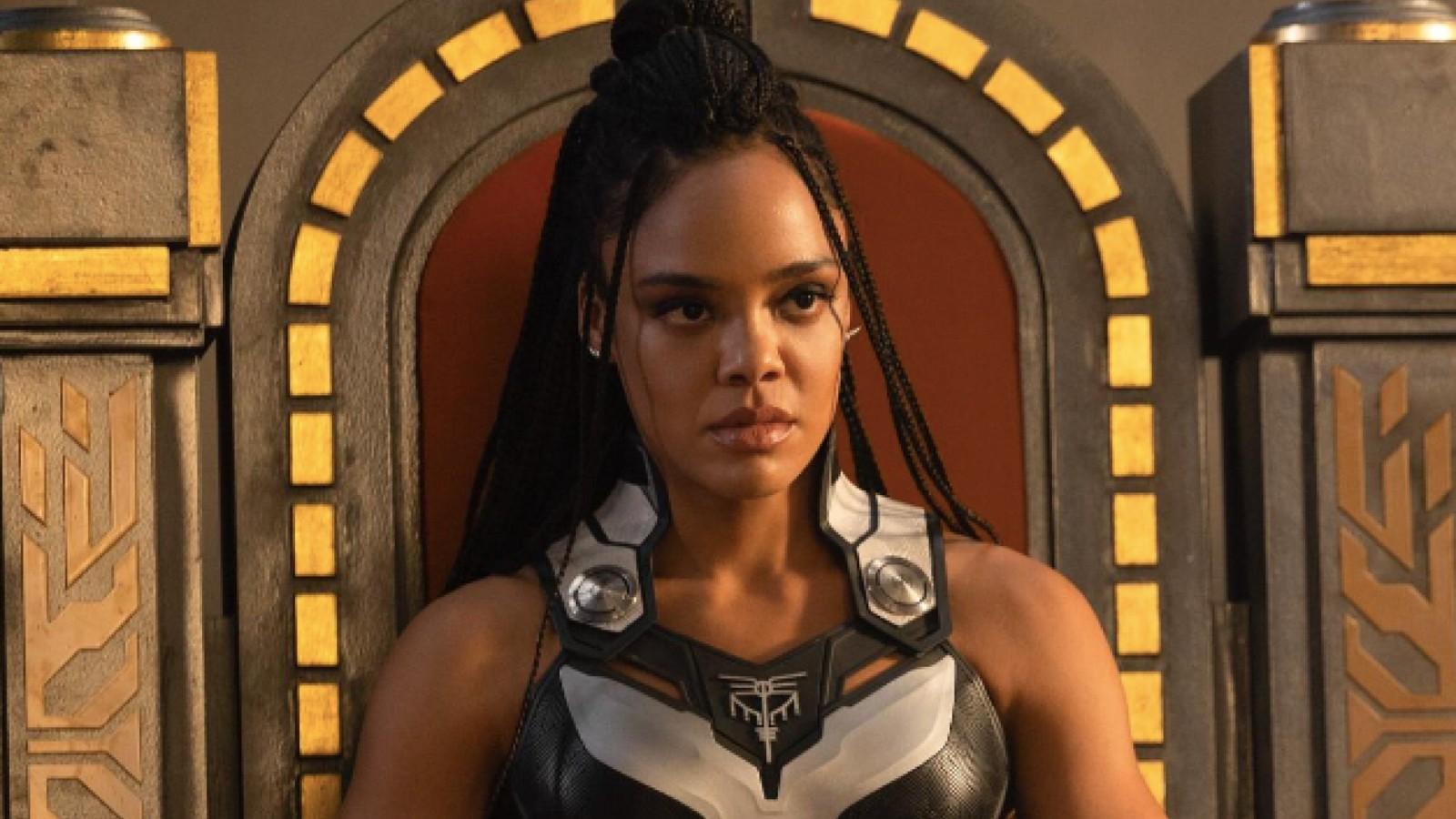 Tessa Thompson as Valkyrie in Thor: Love and Thunder