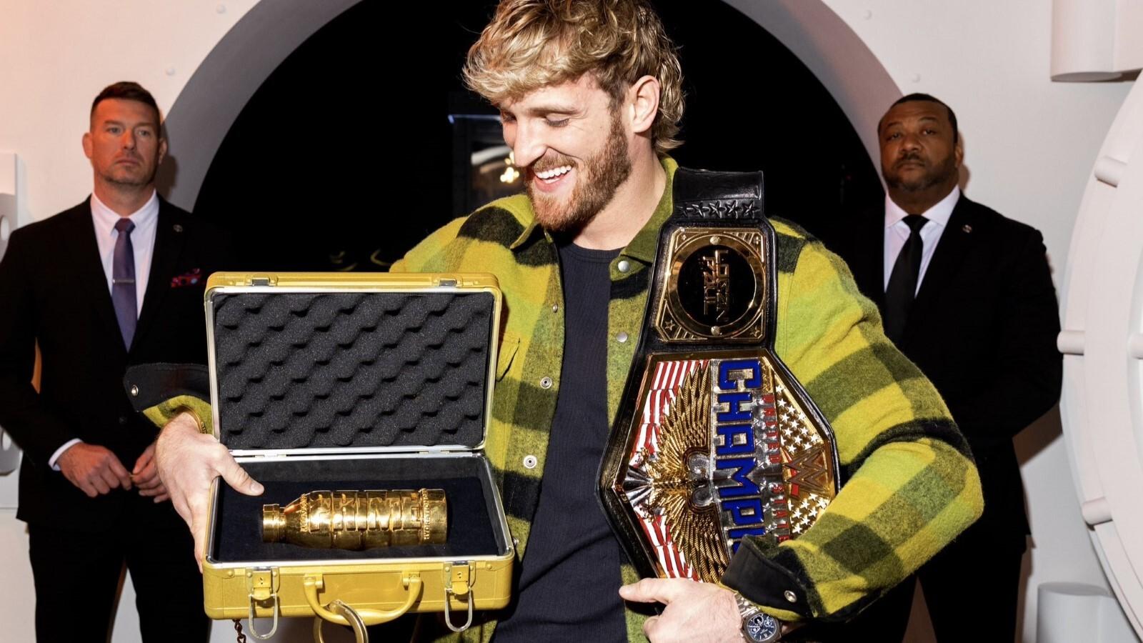 Logan Paul Golden Prime Bottle