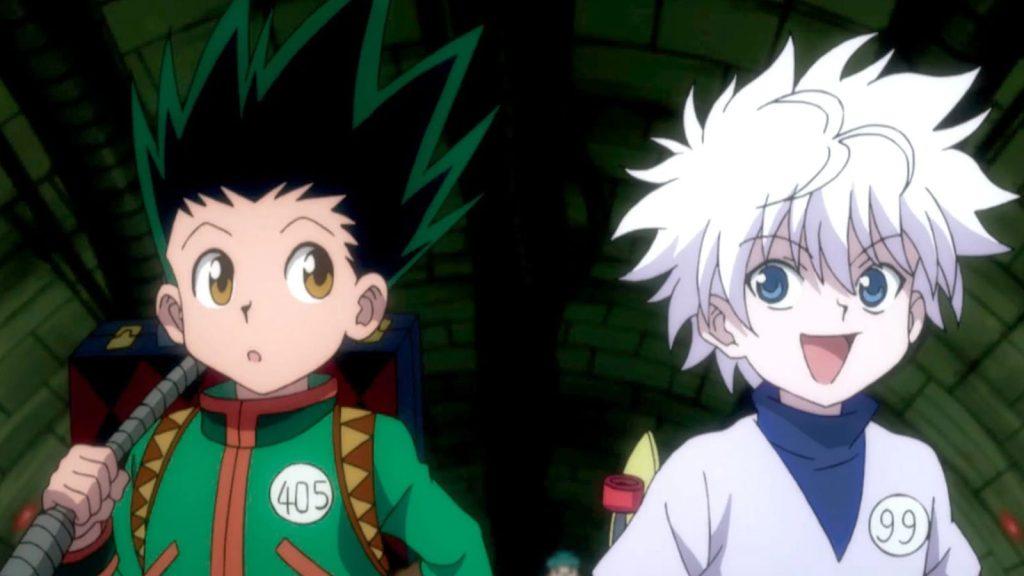 Gon and Killua from Hunter x Hunter