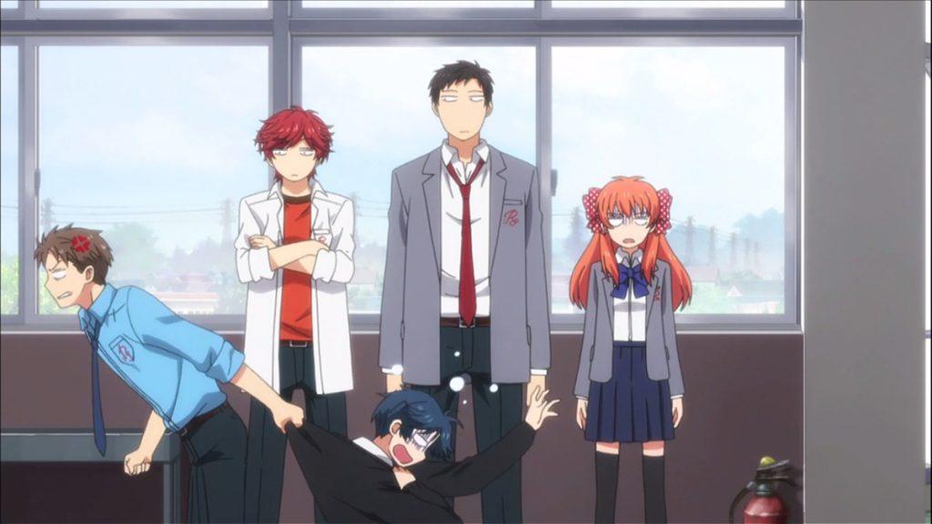 Monthly Girls’ Nozaki-kun romantic anime series