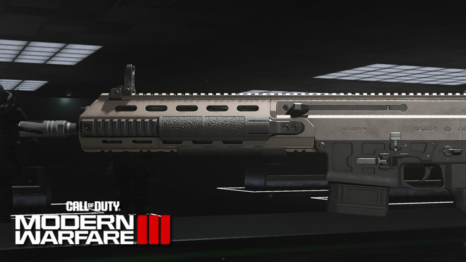 MTZ Interceptor marksman rifle in MW3.