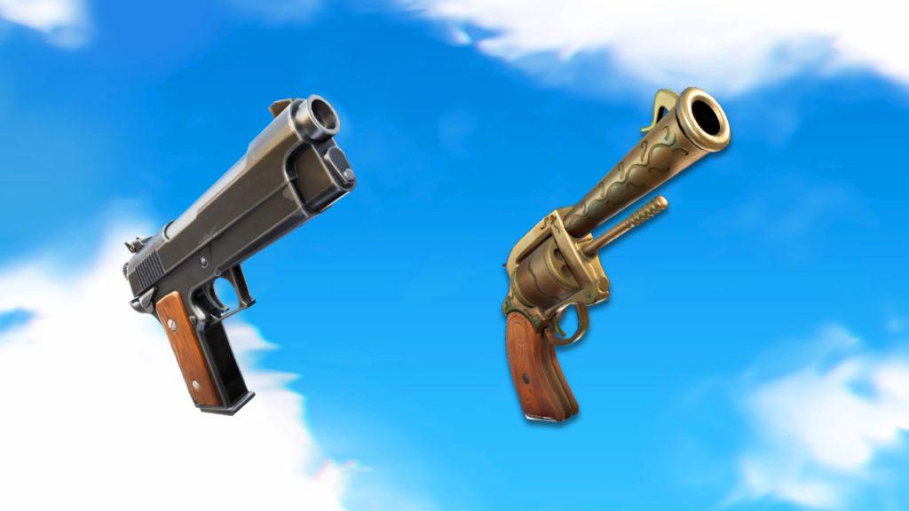 Fortnite OG Pistols in Chapter 1 Season 1.