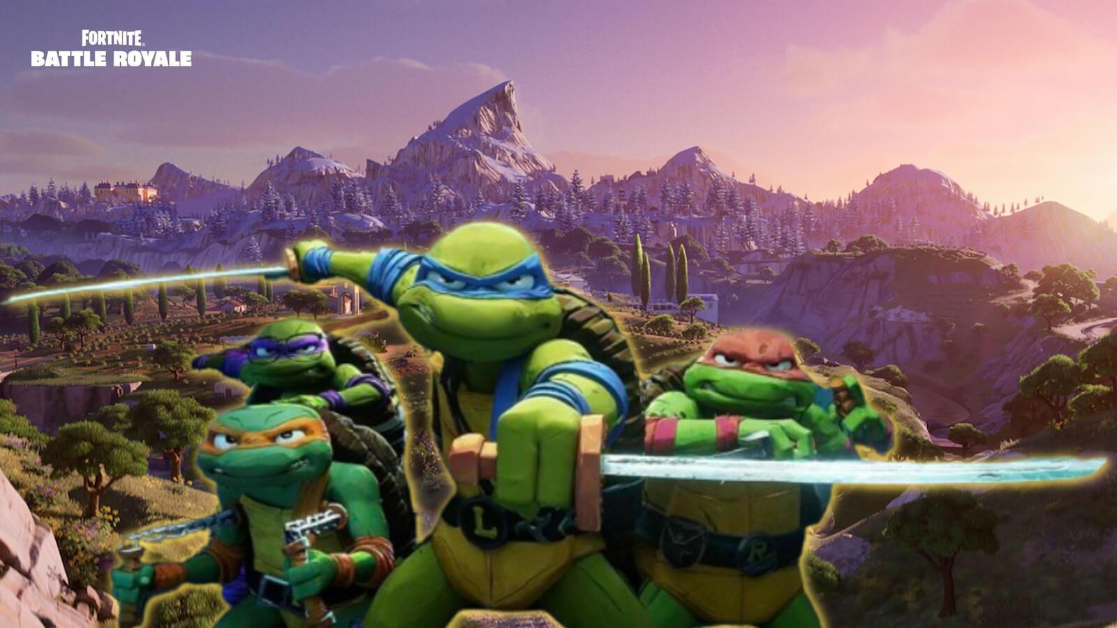 Fortnite leak reveals TMNT's lair on Chapter 5 map