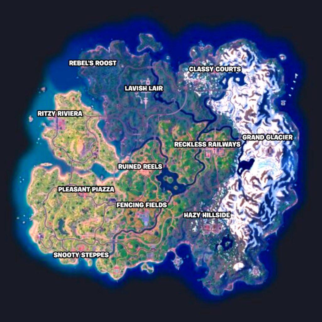 Fortnite Chapter 5 Season 1 new map