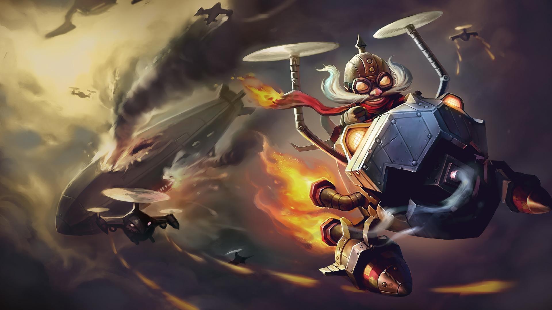 Corki Splash Art