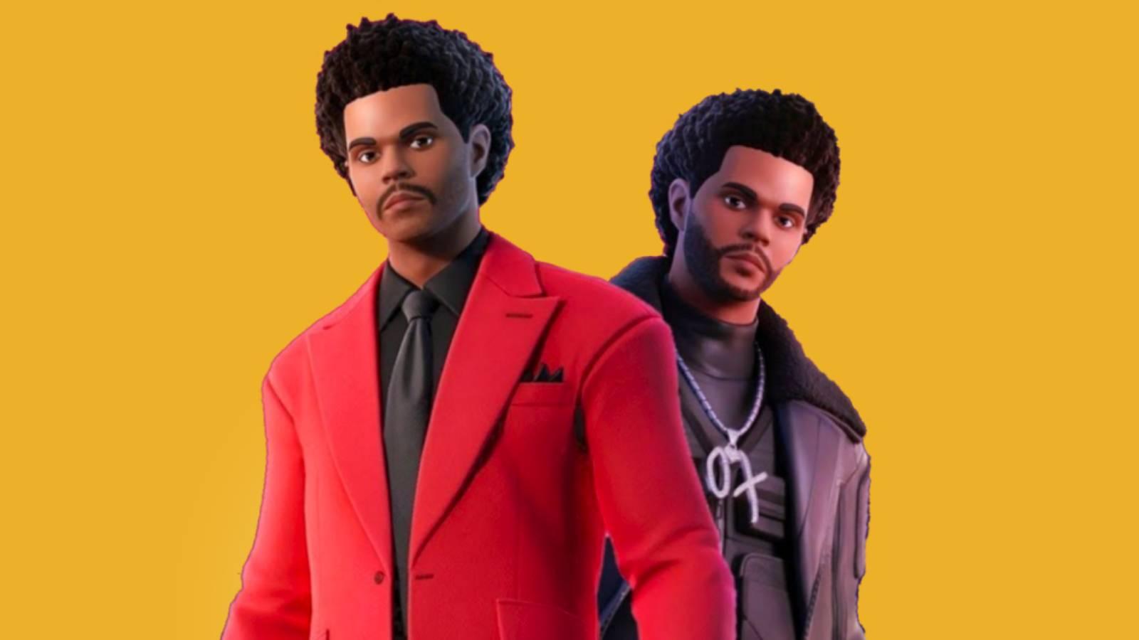 The Weeknd Fortnite skin in Chapter 5.