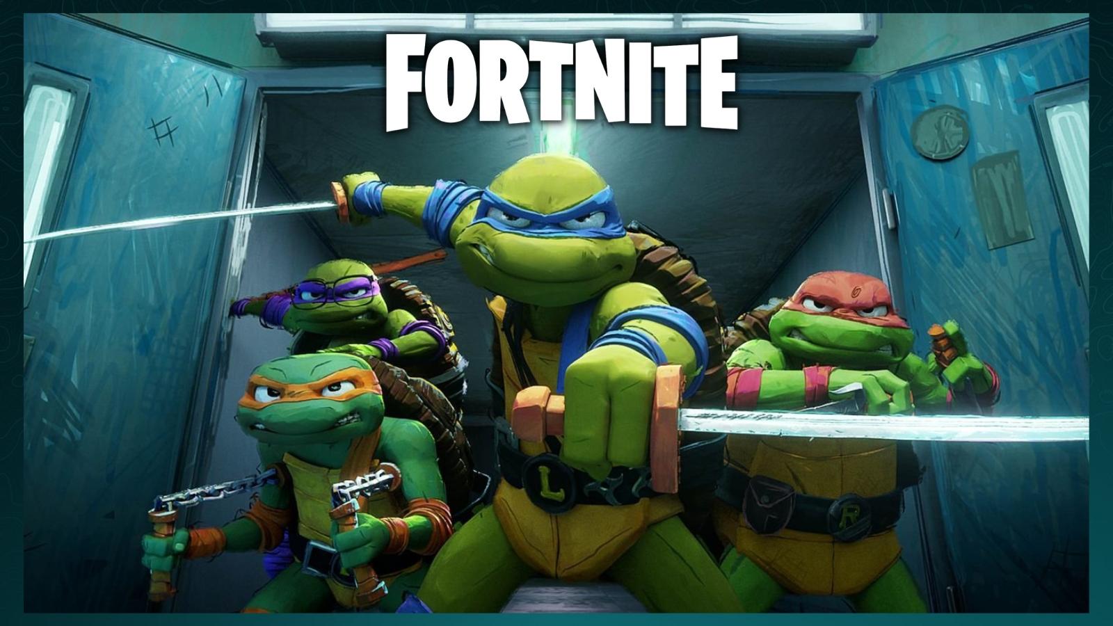 Fortnite TMNT skins