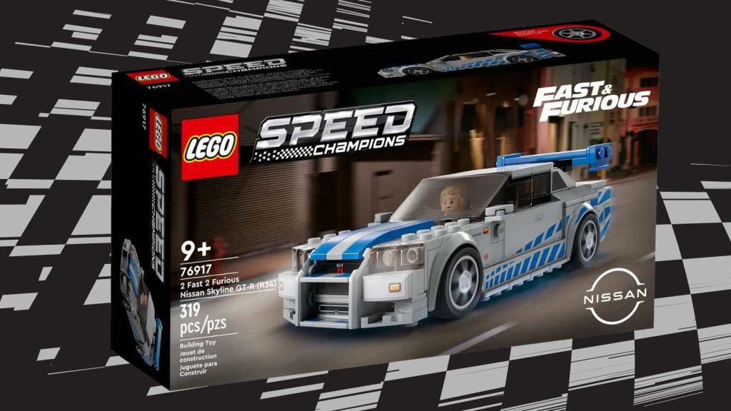 LEGO Speed Champions 2 Fast 2 Furious Nissan Skyline GT-R (R34)