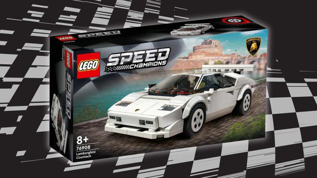 LEGO-reimagined Lamborghini Countach