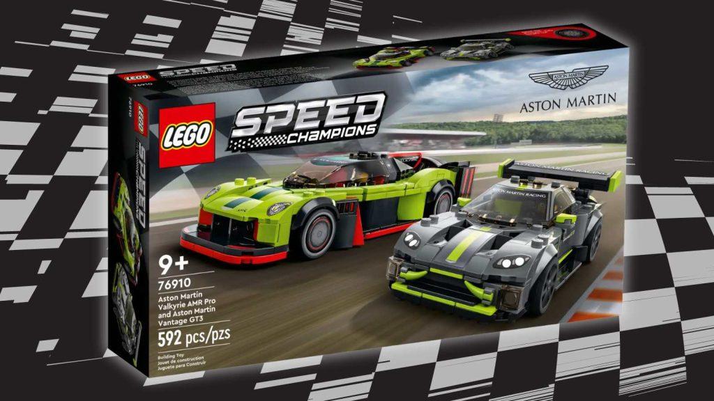  LEGO Speed Champions Aston Martin Valkyrie AMR Pro and Aston Martin Vantage GT3