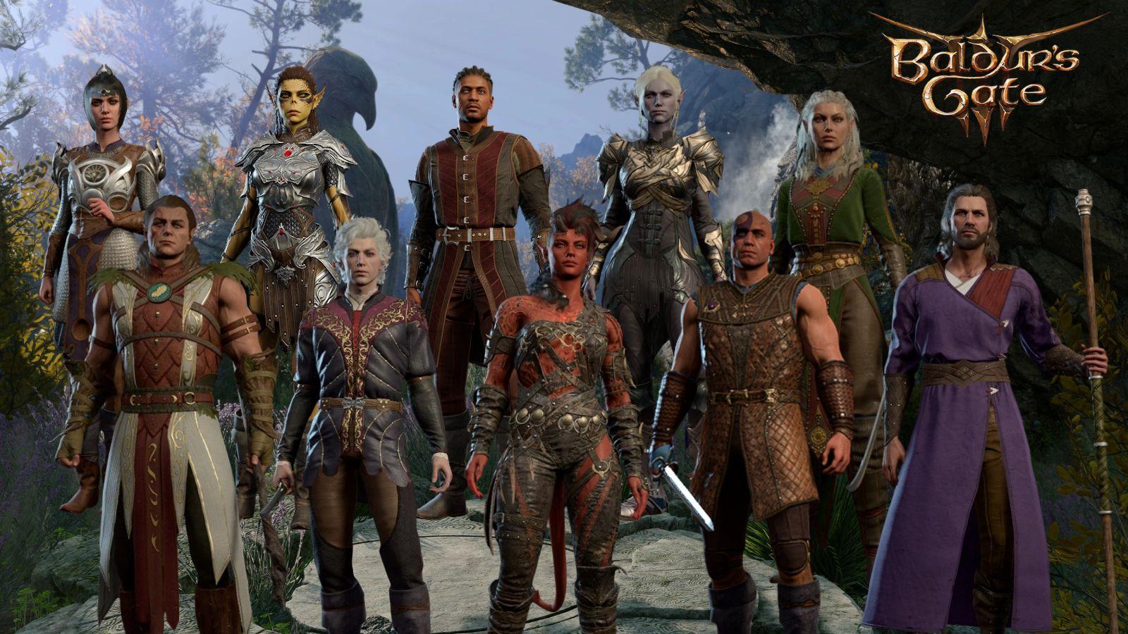 Companions in Baldur's Gate 3