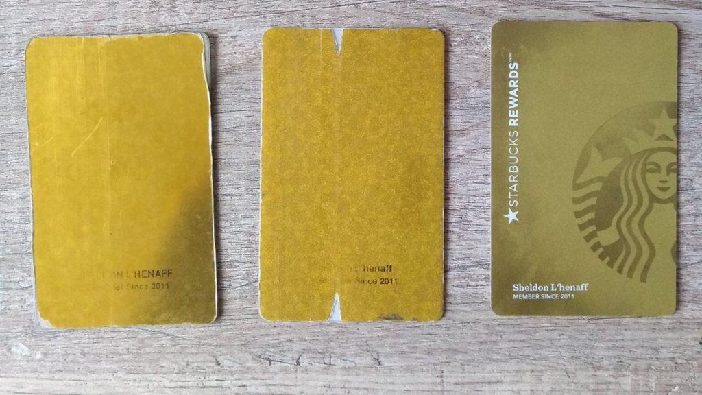 starbucks gold card